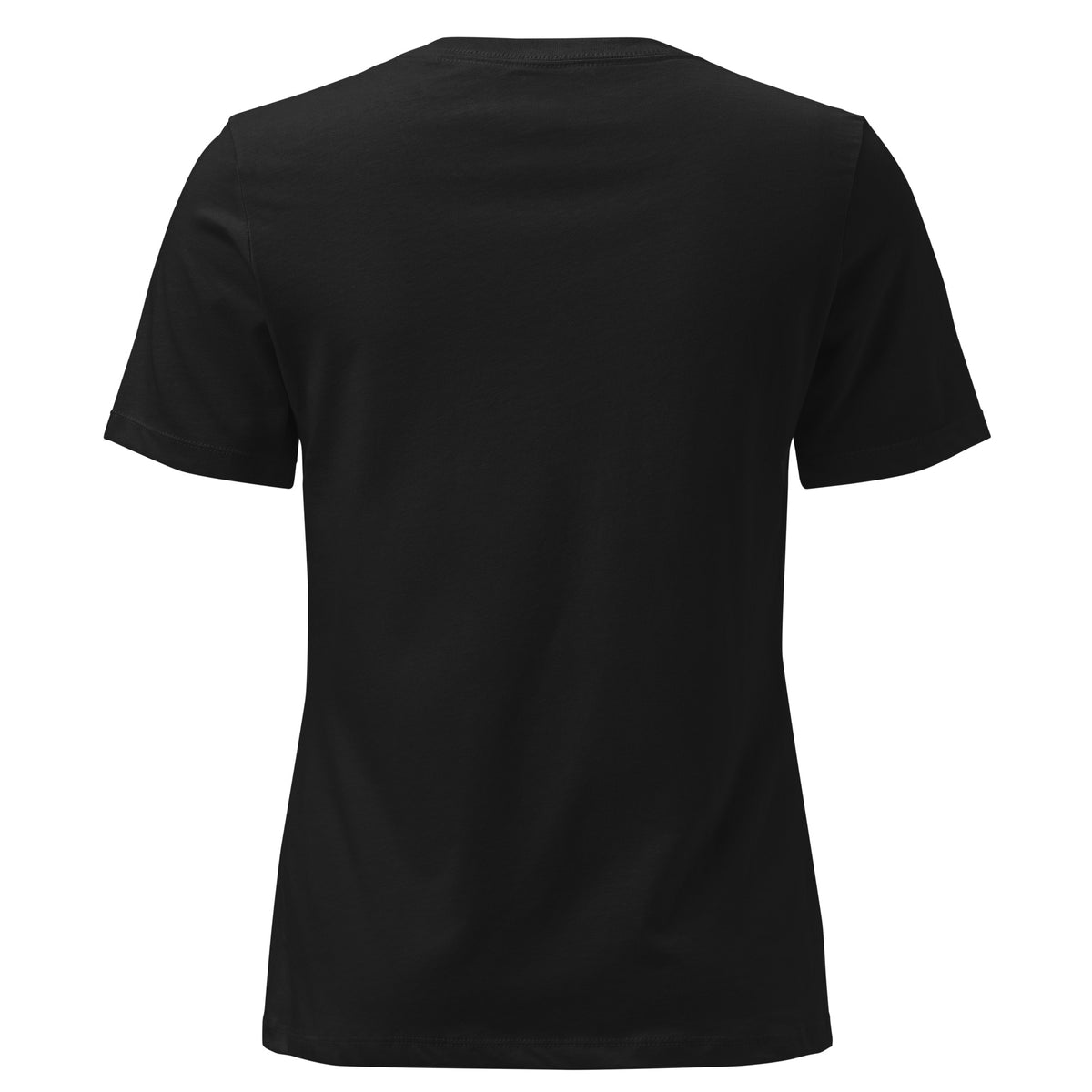 Plap Queen Relaxed T-Shirt in black, back view